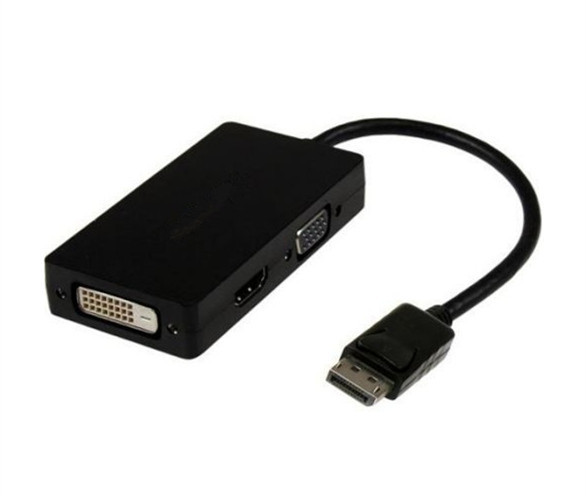 DP to HDMI DVI VGA Convert Cable