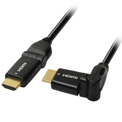 360-degree rotating HDMI Cable