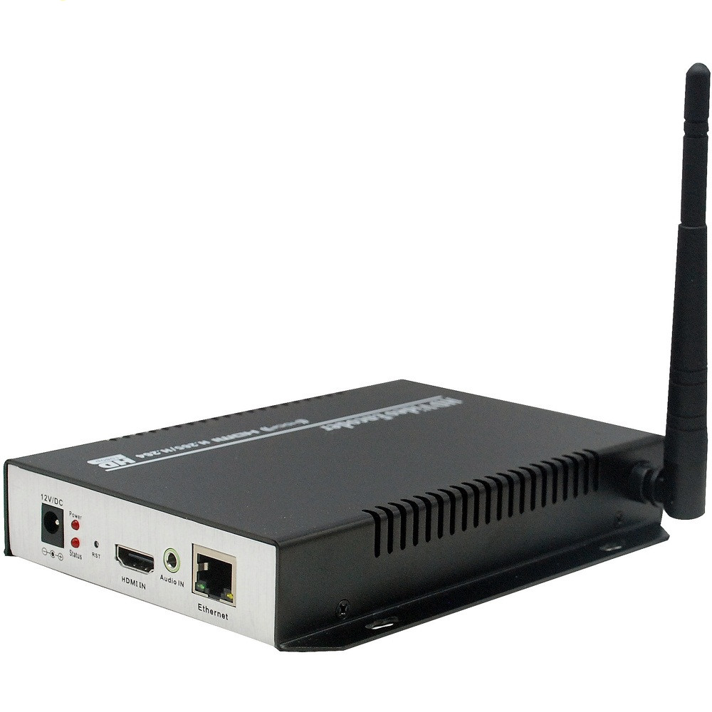 HEVC H265 HDMI To IP Stream Encoder WiFi HDMI Encoder IPTV H.265 HDMI RTSP Encoder Support HTTP RTSP RTMP UDP 