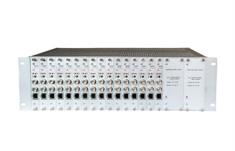 3U Rack 16 Channels HD 3G SDI To IP Video Encoder H.265 H.264 16Ch HD-SDI 3G-SDI Live Streaming Broadcast Encoder 